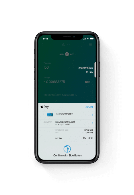 Lumi Wallet app
